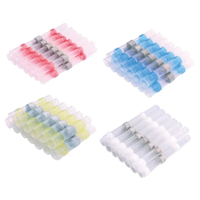 قیمت خوب قرمز آبی سفید زرد Heat Shrink Wire Butt کانکتور کیت اتصال سیم IP67 آنلاین