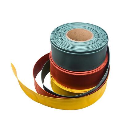 قیمت خوب Heat Shrinkable Tubing 2:1 Flame Retardant Halogen Free , Black/White/Red/Blue/Yellow  0.5mm-150mm Diameter 125℃ Single Wall Tube آنلاین