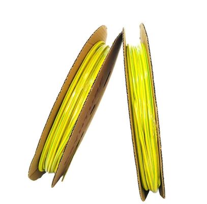 قیمت خوب لچکدار Busbar گرما لوله کوچک محافظ زرد سبز رنگ ایده آل برای استفاده الکتریکی آنلاین