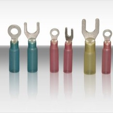 قیمت خوب اتصالات لحیم کاری قرمز و انقباض حرارتی AWG22-18 پایانه های سیم مهر و موم لحیم کاری آنلاین