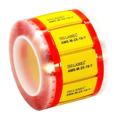 قیمت خوب نشانگرهای سیم لوله عایق حرارتی 2.0 میلی متری لوله هیت شرینک 0.5 میلی متری زرد آنلاین