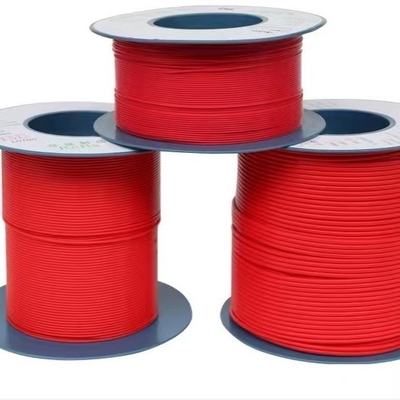 قیمت خوب لوله تفلون انعطاف پذیر قرمز 0.38 میلی متری، لوله PTFE دیوار نازک AWG 28 آنلاین